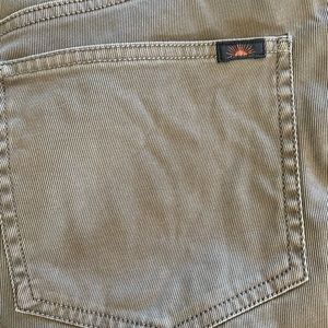 Faherty stretch Terry 5 pocket pants 32x29